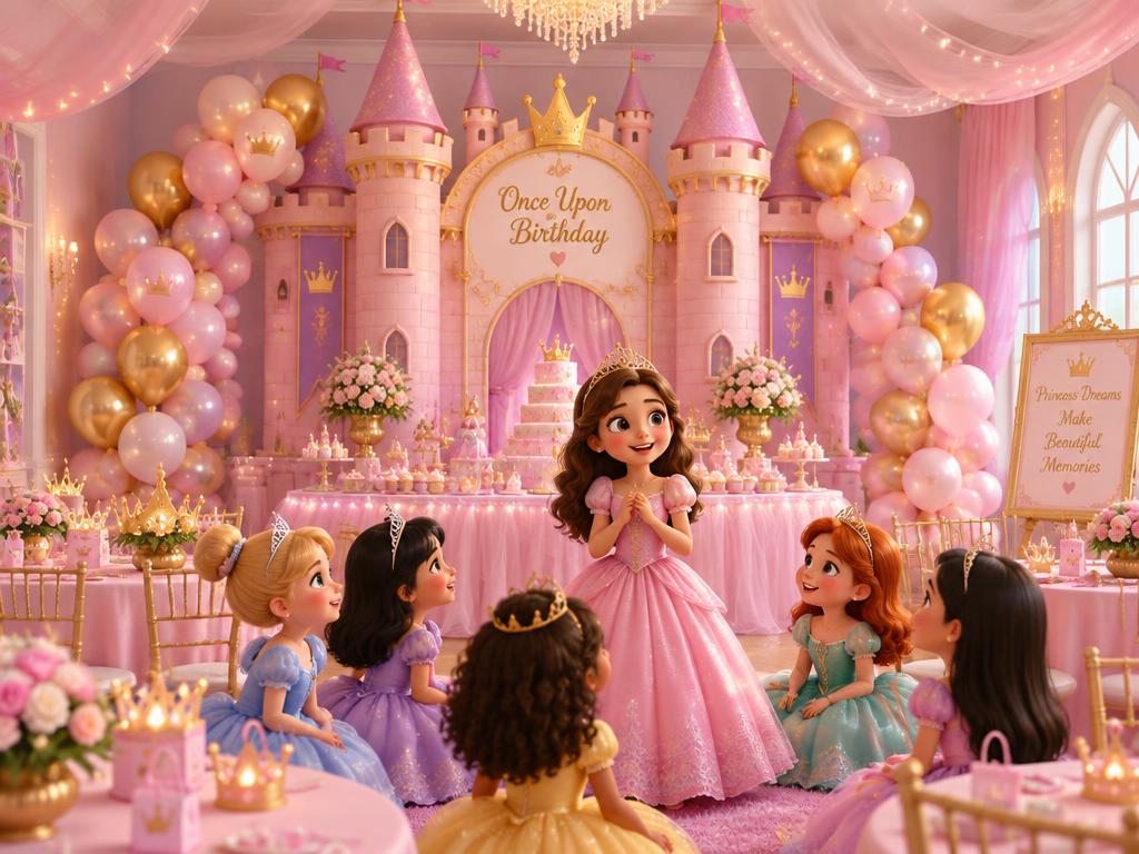 Princess Room party setup